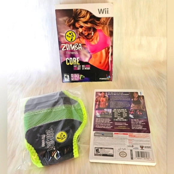 Nintendo Wii Zumba Fitness Core w/Fitness Belt (NWOT) - Picture 2 of 9